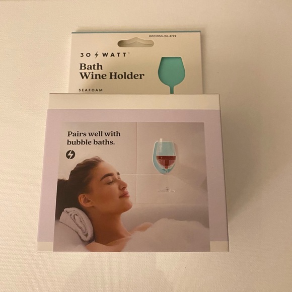 New in Box Bath Wine Holder - Picture 1 of 3